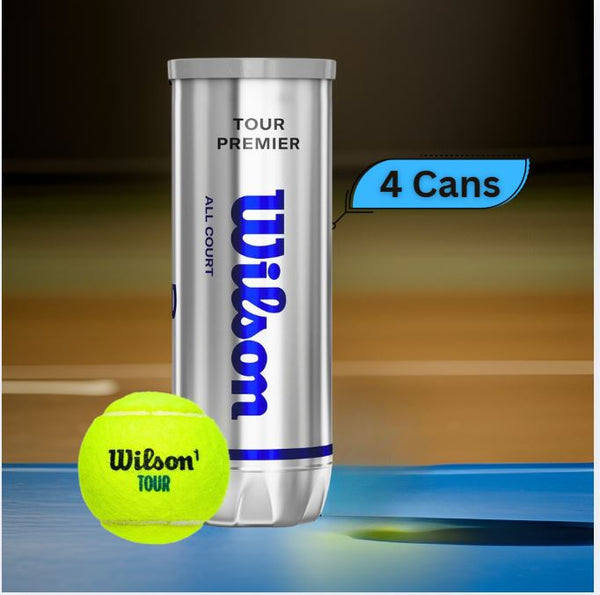 Wilson Tour Premier Tennis Balls Dozen (4 Cans)