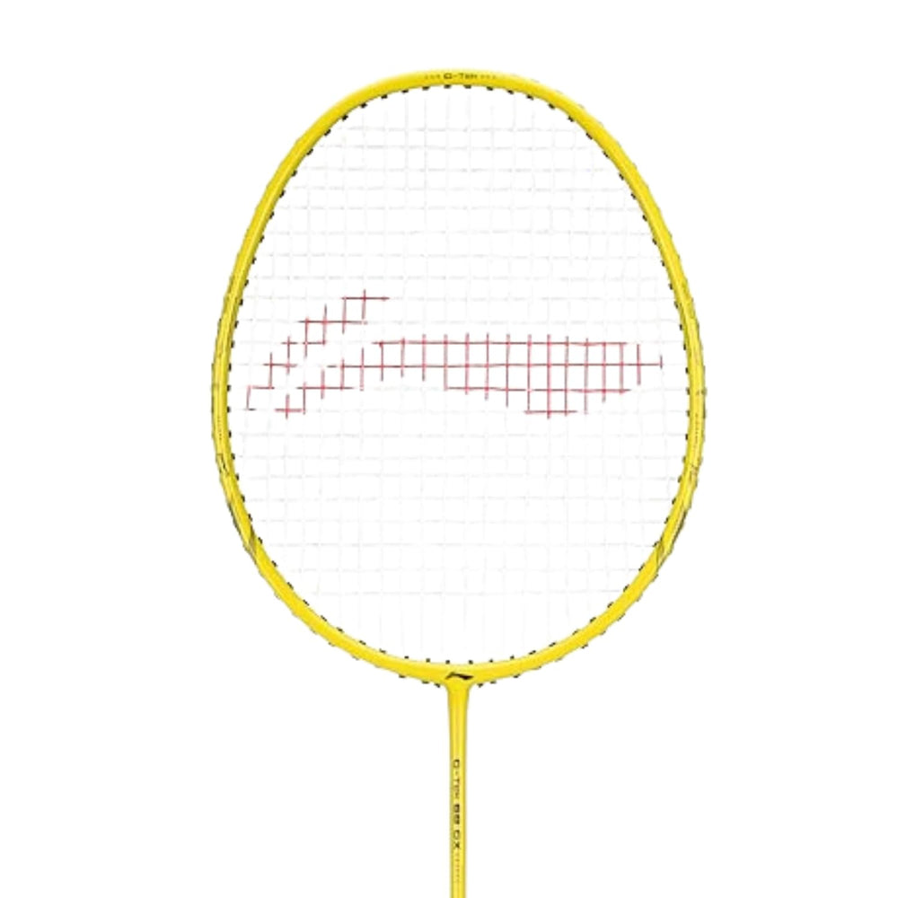 Li-Ning G-TEK 68 GX Strung Graphite Badminton Racquet with Full Cover, Lightweight High-Tension Racket for Power and Control – Yellow - Best Price online Prokicksports.com