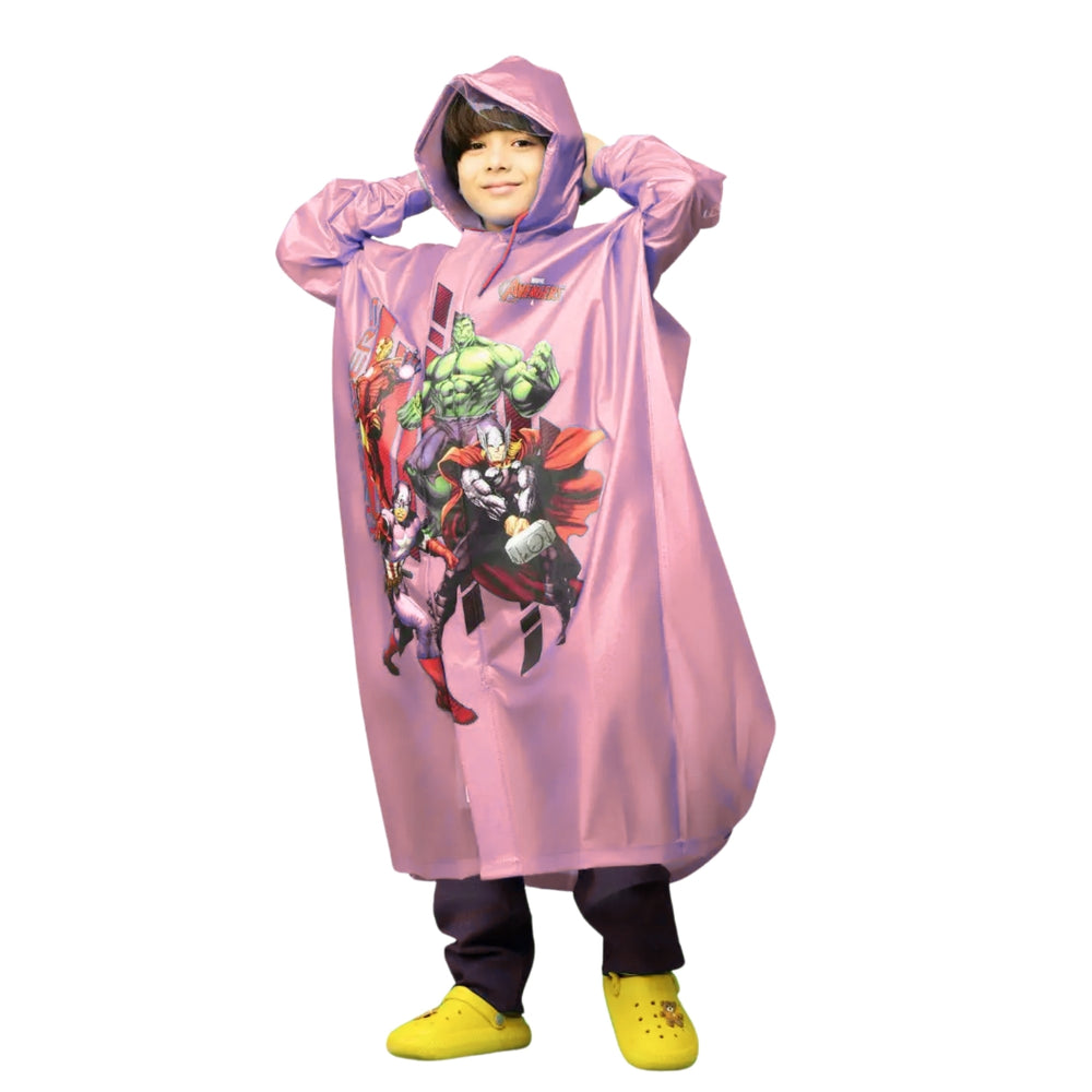 Zeel PG05 Kids Full Raincoat | Waterproof Full-Length Rainwear for Children