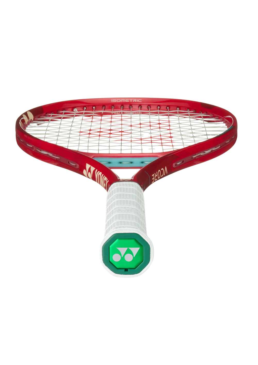 YONEX VCORE 98 Tennis Racquet (305g) 8th Gen – Ruby Red | Aerodynamic Spin, 16x19 Pattern & VDM Comfort | For Intermediate to Advanced Players