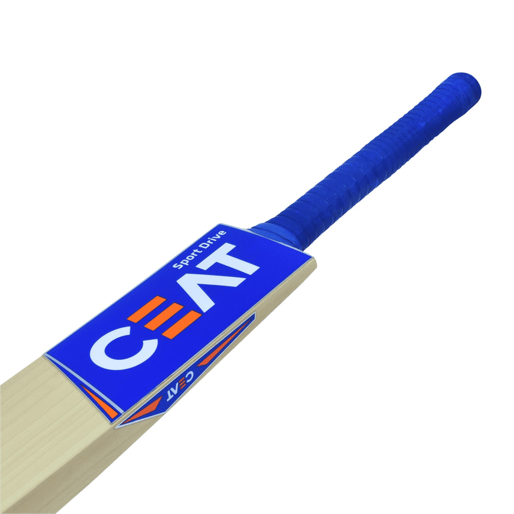 CEAT Sport Drive English Willow Cricket Bat - SH | Grade 3 Willow with Thick Edges, Balanced Pickup & All-Round Stroke Play - Best Price online Prokicksports.com