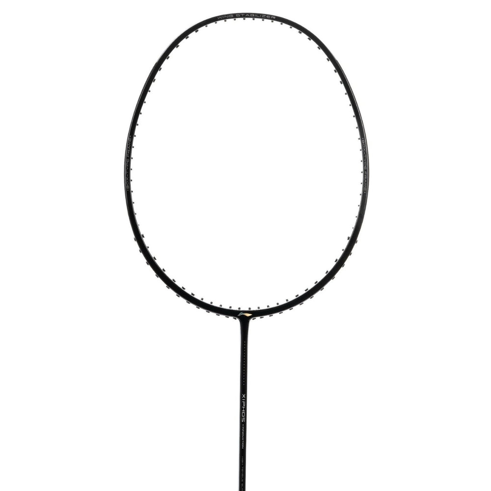 Li-Ning Xiphos X1 Unstrung Badminton Racquet, G5 – 87g Lightweight Graphite Racket, Black/Silver– For Professional Power and Control for Competitive Players - Best Price online Prokicksports.com