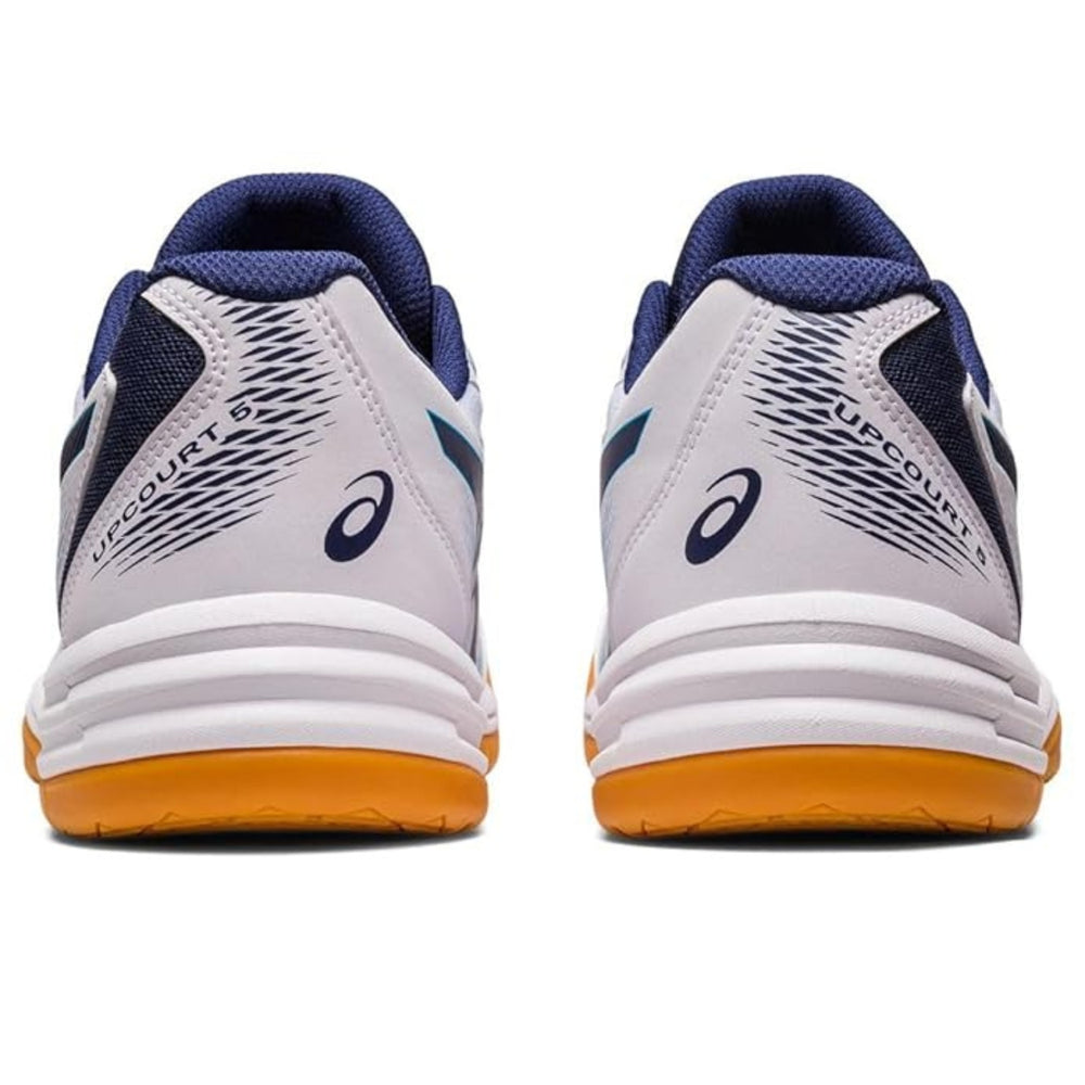 ASICS UPCOURT 5 Indoor Court Shoes | Badminton/Volleyball Shoes | Non-Marking Rubber Sole | Breathable Mesh Upper | Lightweight & Flexible - Best Price online Prokicksports.com