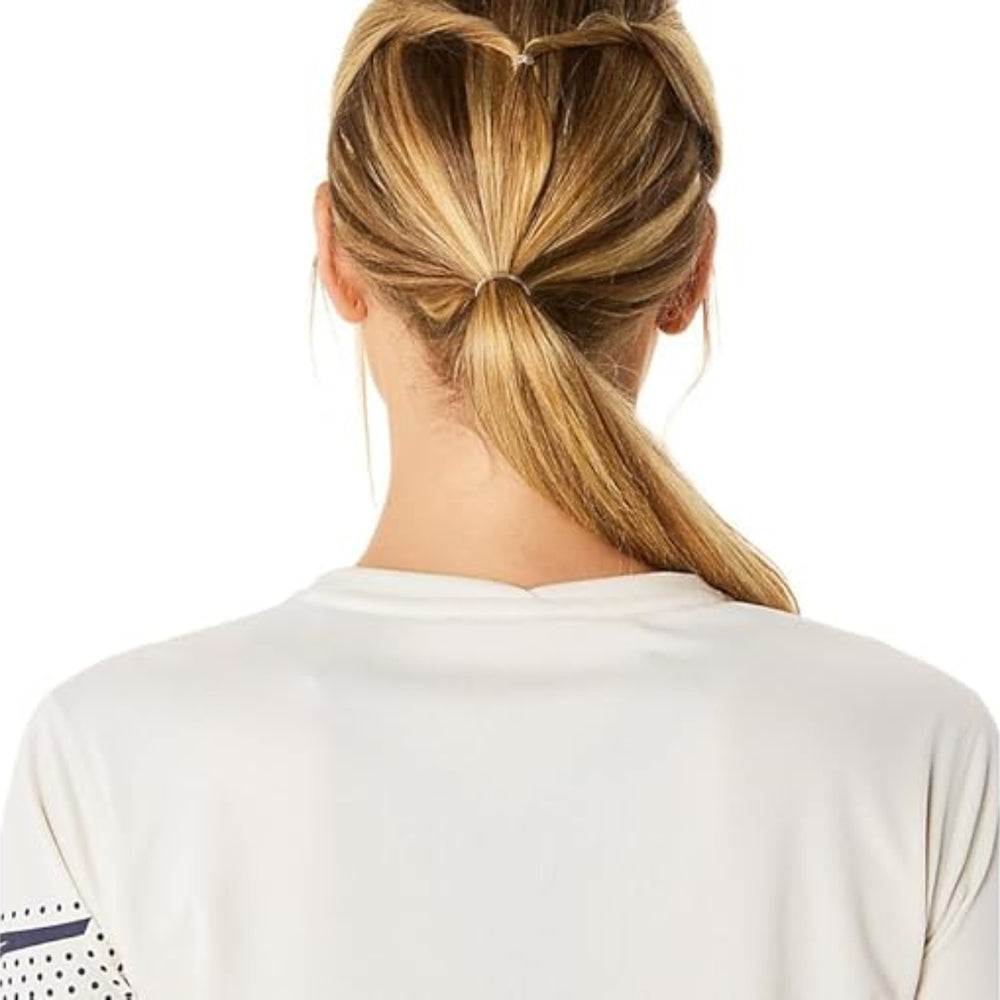 ASICS ICON SS TOP for Women | Lightweight Quick-Dry Polyester T-Shirt with Breathable Fabric & Reflective Details for Running and Training - Best Price online Prokicksports.com