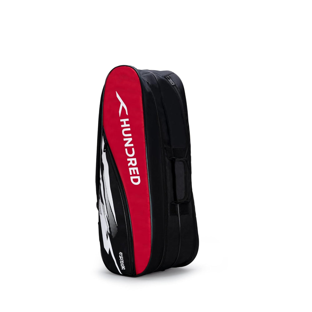 HUNDRED HBCK-3M085 Smash 2 Compartment Badminton Kit Bag | Spacious & Durable Dual-Compartment Gear Bag - Best Price online Prokicksports.com