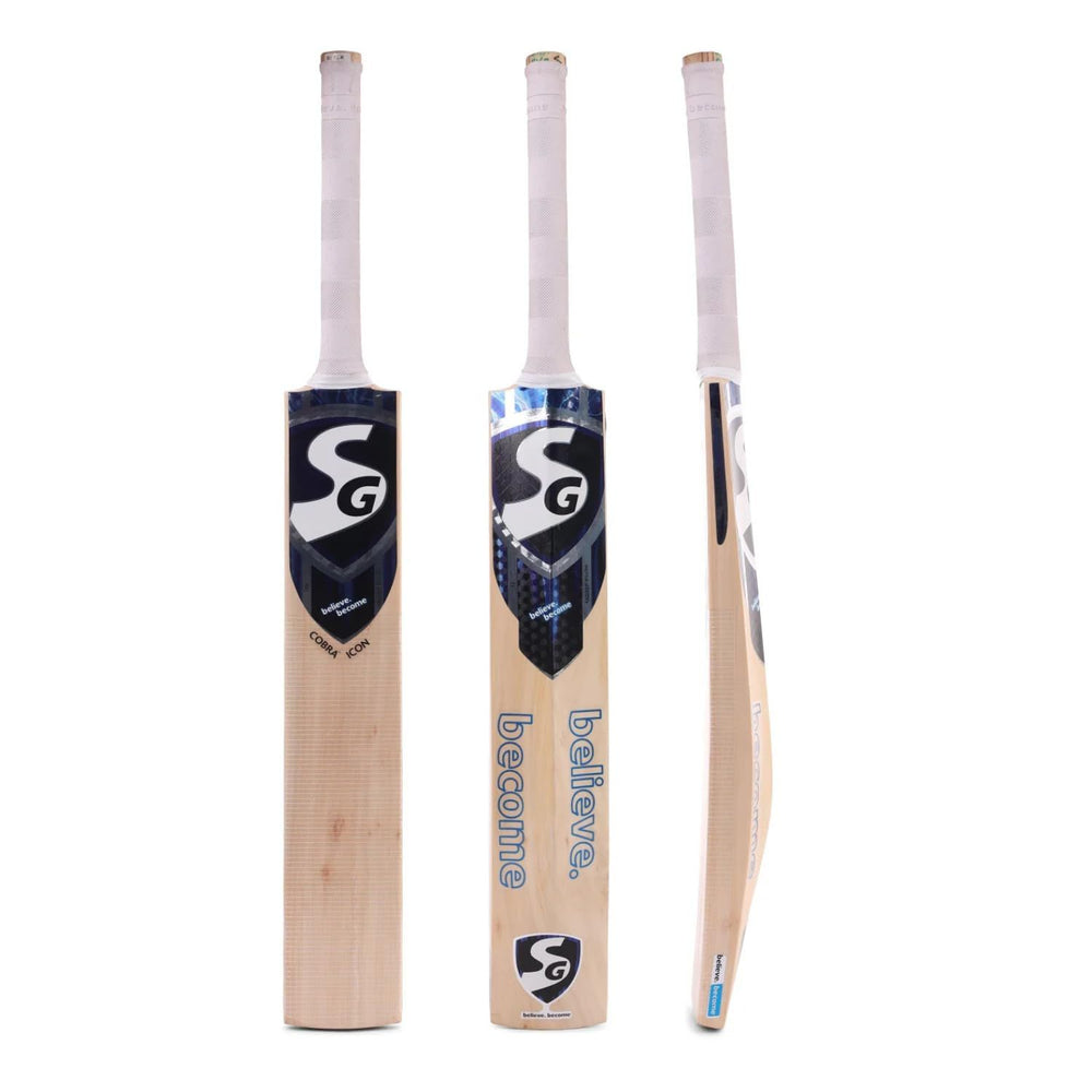 SG Cobra Icon Cricket Bat | Kashmir Willow | SH Size (Short Handle) Bat | Ideal for Aspiring Players - Best Price online Prokicksports.com