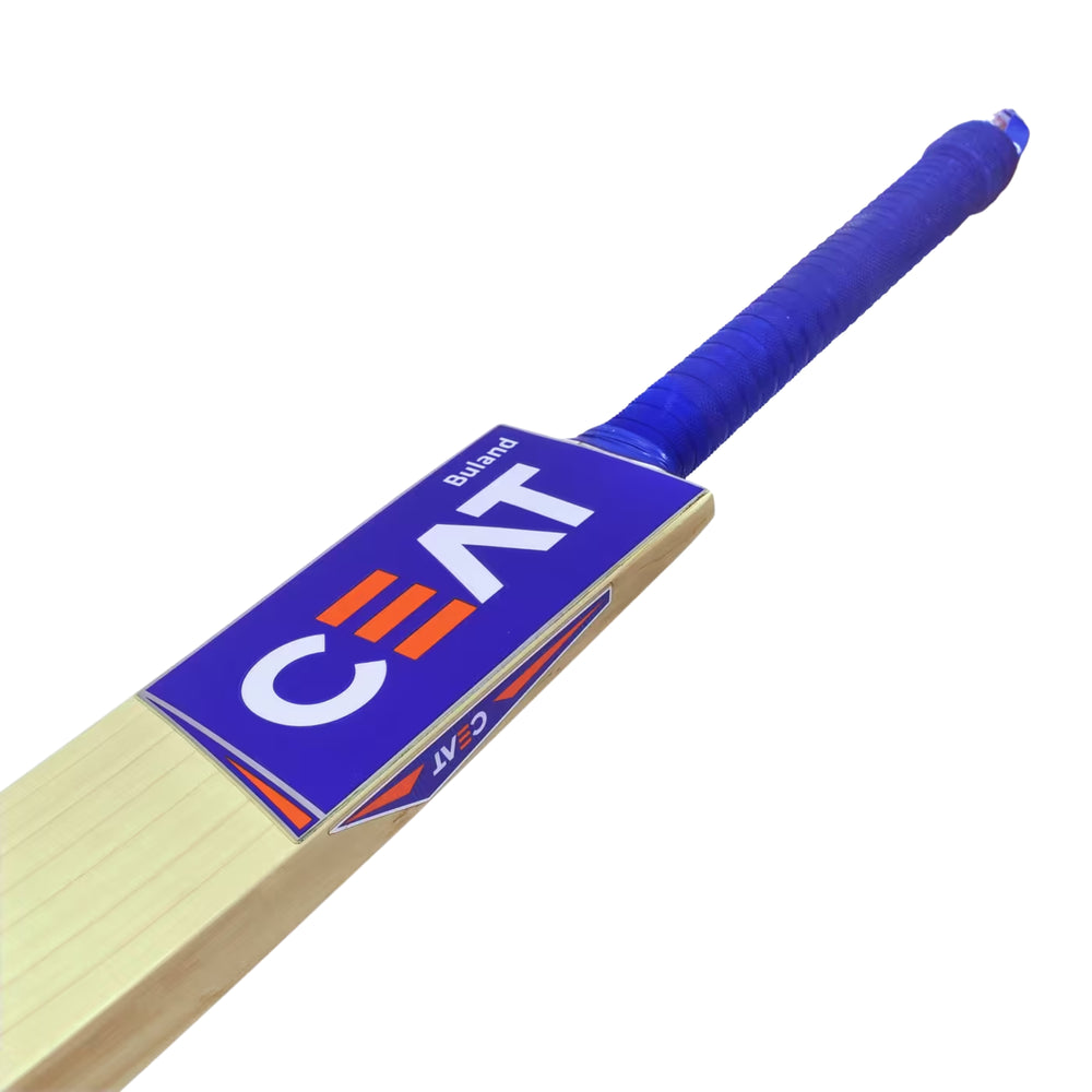 CEAT Buland English Willow Cricket Bat, Short Handle | Grade 4 Willow with Thick Edges & Classic Stroke Play - Best Price online Prokicksports.com
