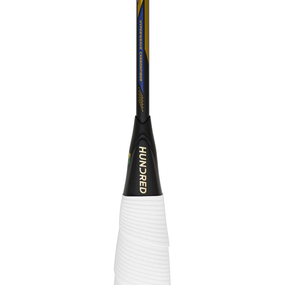 HUNDRED Nitrix Attack Unstrung Badminton Racquet | Head-Heavy Power Frame with Carbon Fibre Build | Aggressive Attack Series - Best Price online Prokicksports.com