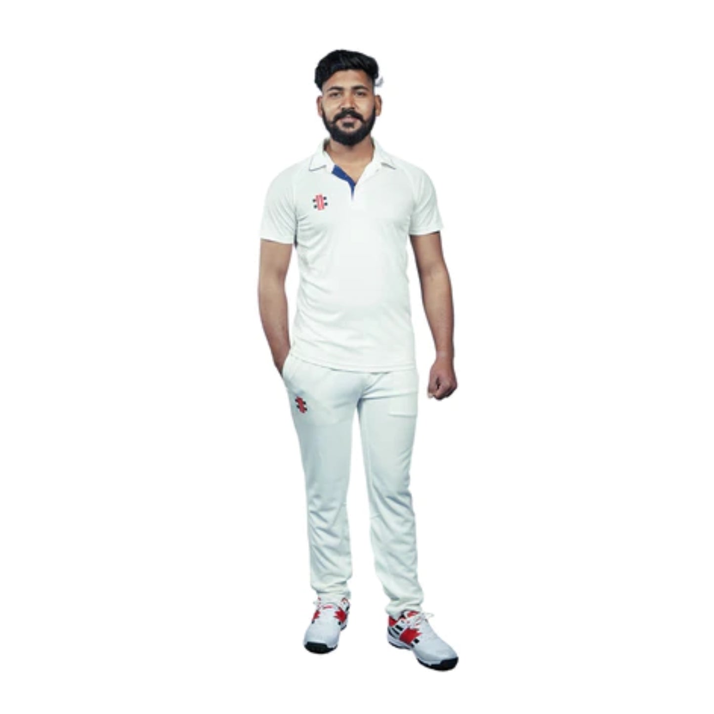 Gray Nicolls GN 10 Pro Performance Cricket Pants – Professional Match Trousers with Breathable Moisture-Wicking Fabric, Stretch Fit & Durable Construction, Off-White - Best Price online Prokicksports.com