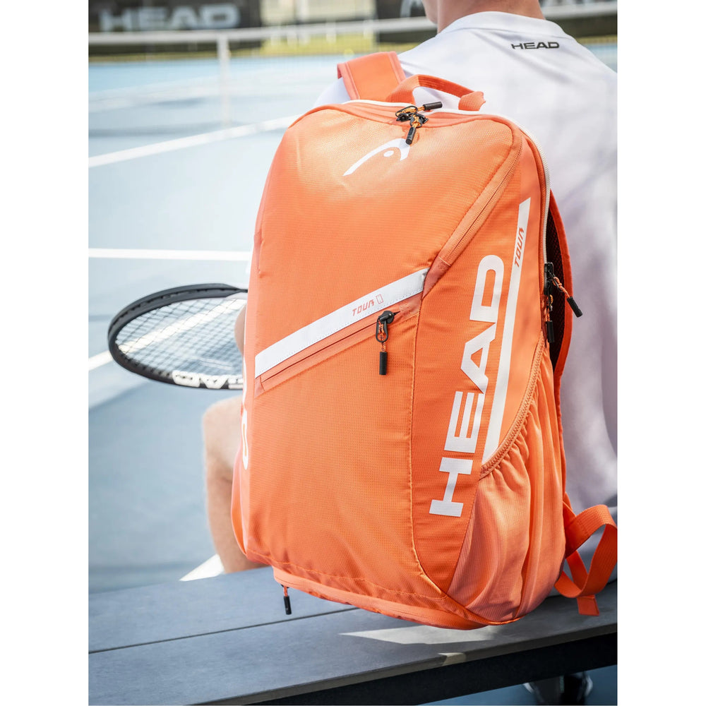 HEAD Tour Backpack |Tennis Backpack with 2-Racquet Capacity, Shoe Compartment & Premium Fabric
