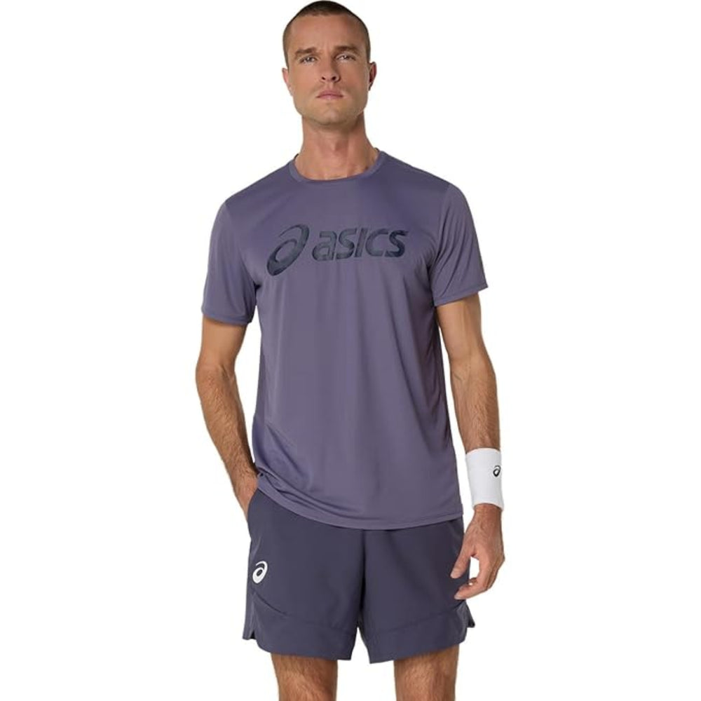 ASICS Match Seasonal Graphic Tee Men T-Shirt Roundneck | Breathable Everyday Sports Tee - Best Price online Prokicksports.com