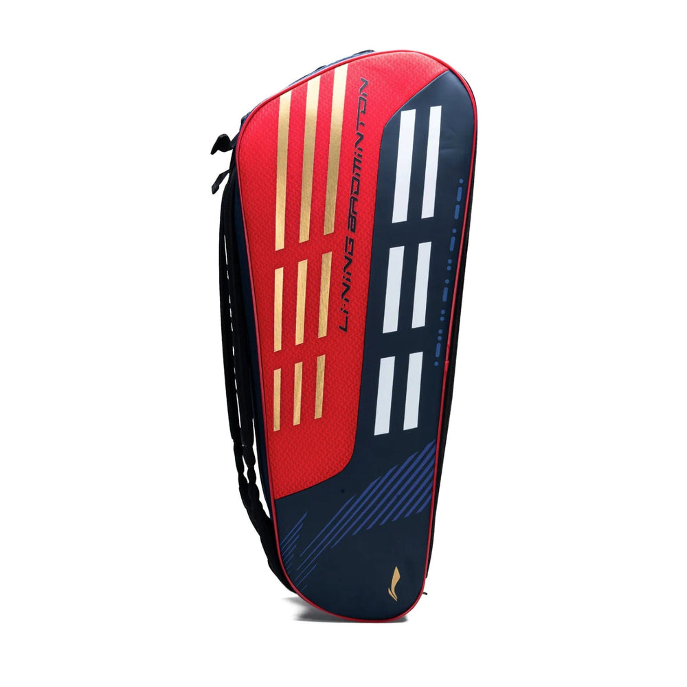 Li-Ning ABDS667-5 (2 in 1) Parallel Kit Bag Navy/Red | Spacious Sports Kit Bag for Badminton, Gym & Travel | Durable, Stylish, and Lightweight Sports Duffel Bag - Best Price online Prokicksports.com