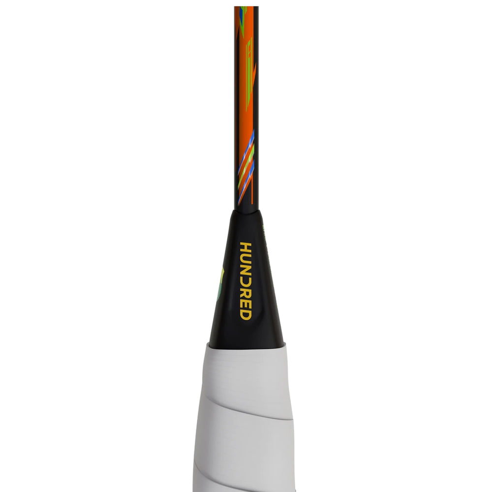 Hundred Flareon Typhoon Unstrung Badminton Racquet | Superlight Carbon Fibre Frame with CNTRL Foam Technology | Speed & Control Series - Best Price online Prokicksports.com