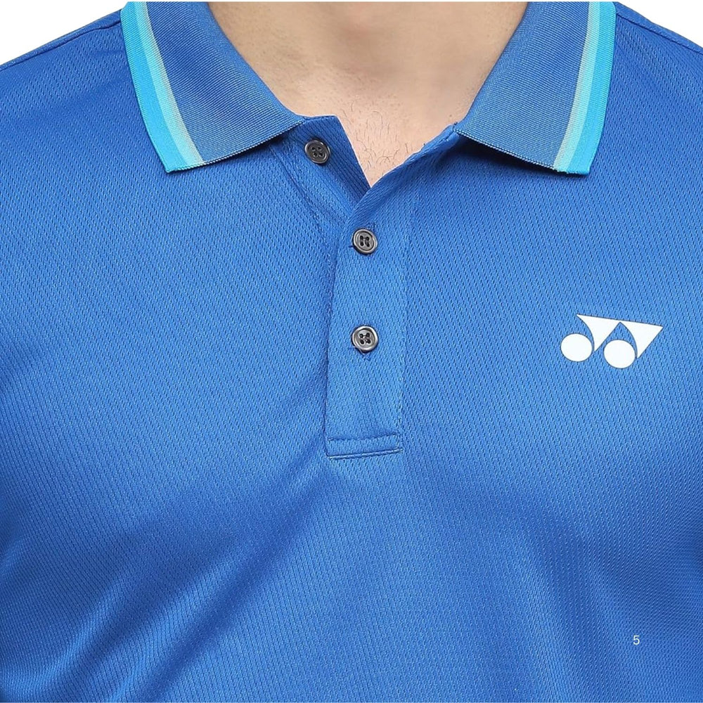 Yonex 2970 Men’s Polo T‑Shirt – Essentia 3 TruDry Moisture‑Wicking Badminton/Tennis Polo - Best Price online Prokicksports.com