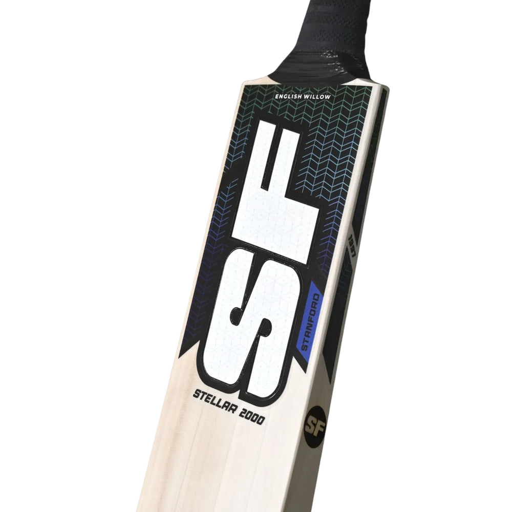 SF Stellar 2000 English Willow Cricket Bat - SH | Entry-Level Willow with Thick Edges, Mid Sweet Spot & Durable Performance - Best Price online Prokicksports.com