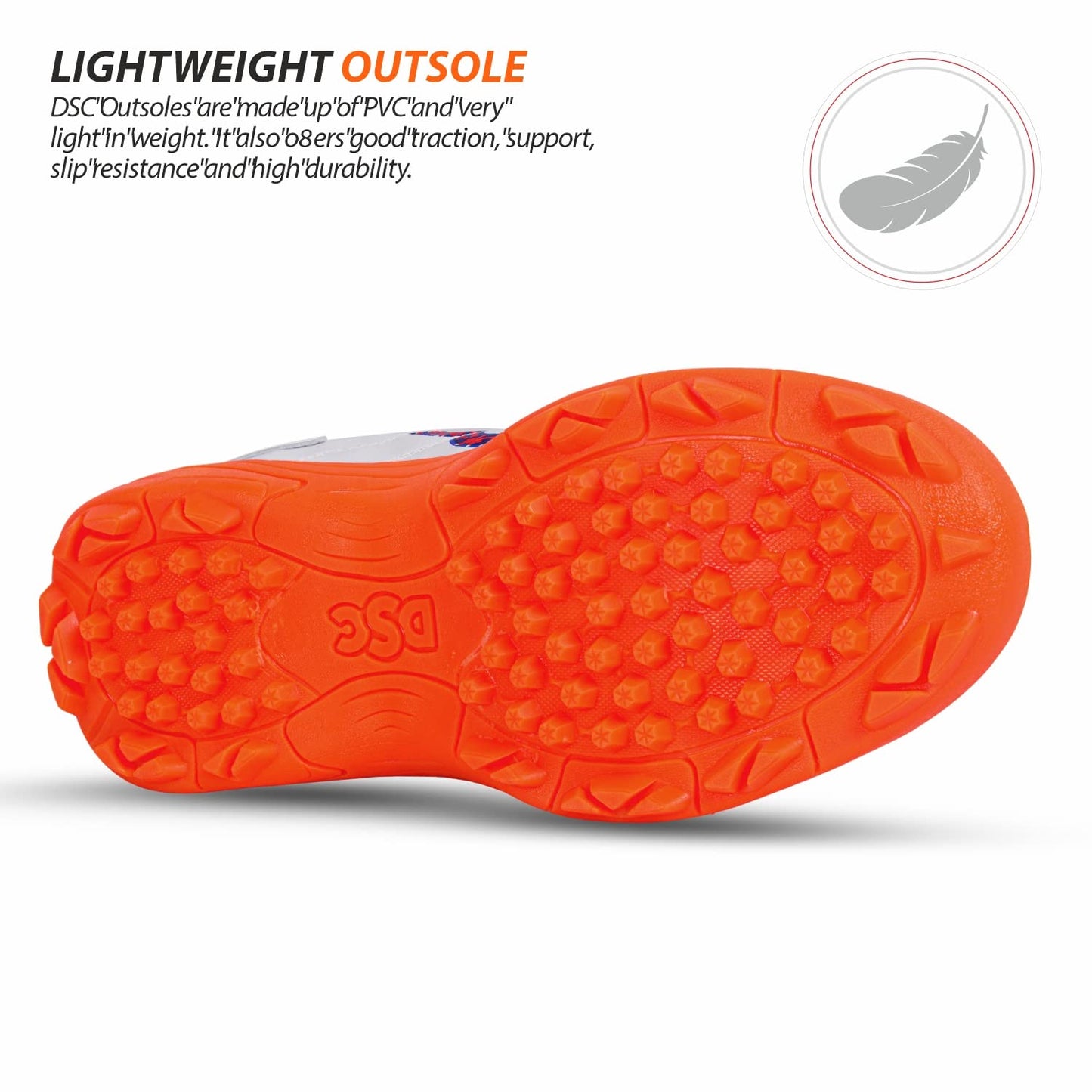 DSC Beamer Kid's Cricket Shoes | Lightweight, Durable & Comfortable Sports Shoes for Boys | Ideal for Cricket Practice & Matches - Best Price online Prokicksports.com