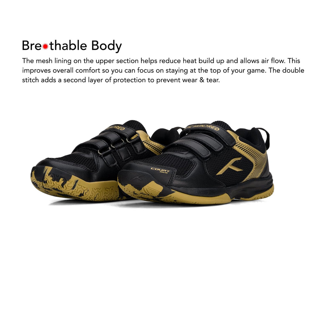 Hundred Court Star Junior Badminton Shoes - Best Price online Prokicksports.com