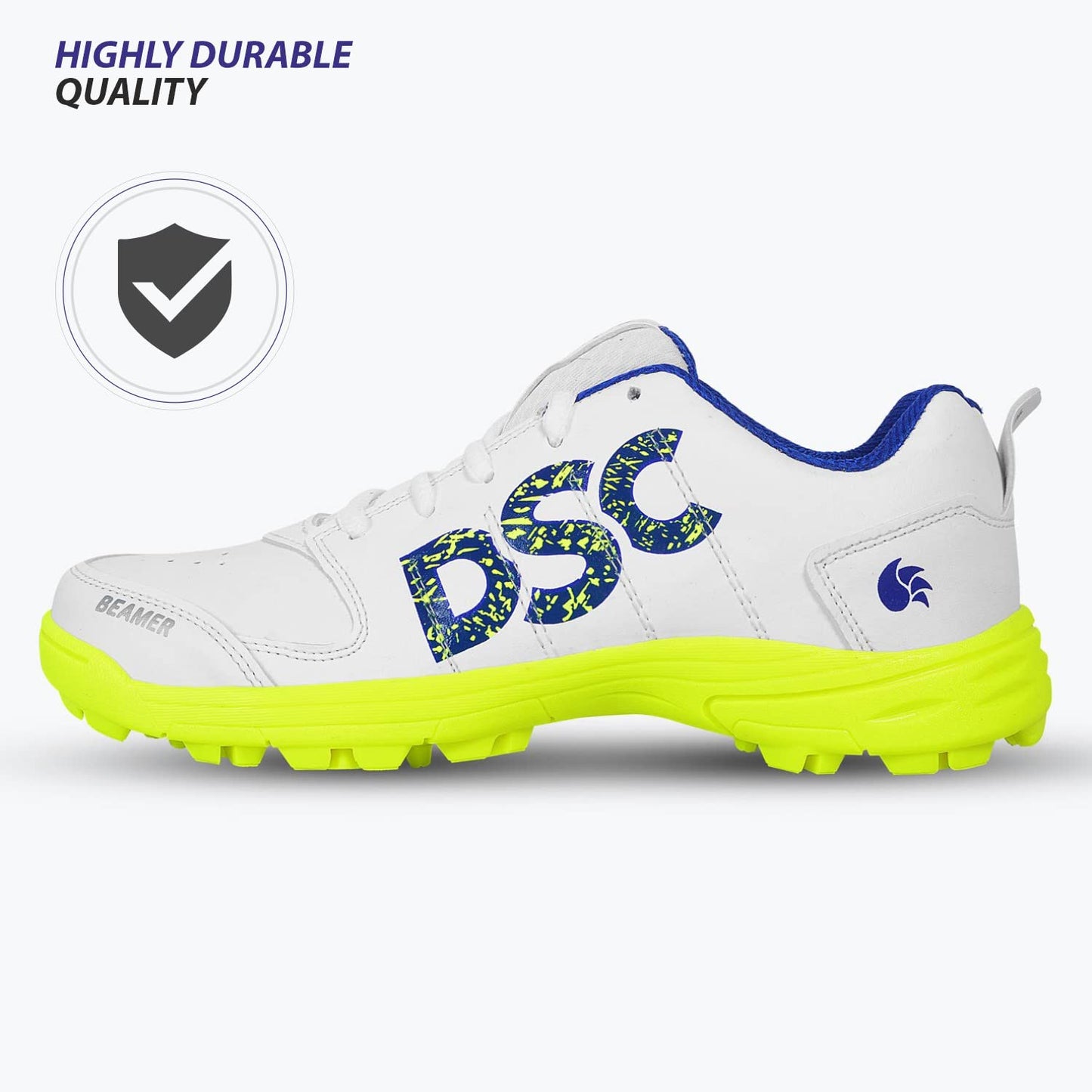 DSC Beamer Kid's Cricket Shoes | Lightweight, Durable & Comfortable Sports Shoes for Boys | Ideal for Cricket Practice & Matches - Best Price online Prokicksports.com