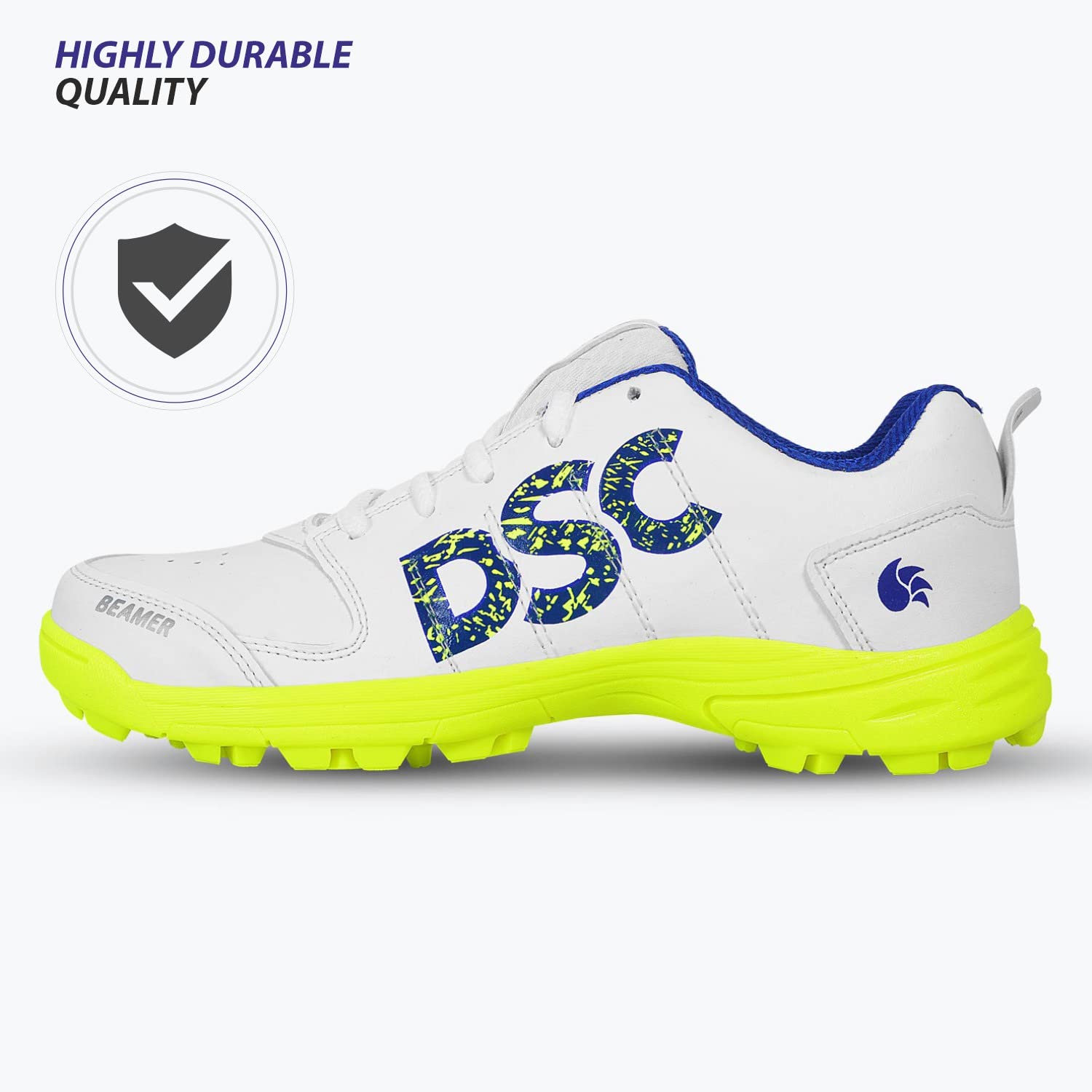 DSC Beamer Kid's Cricket Shoes | Lightweight, Durable & Comfortable Sports Shoes for Boys | Ideal for Cricket Practice & Matches - Best Price online Prokicksports.com