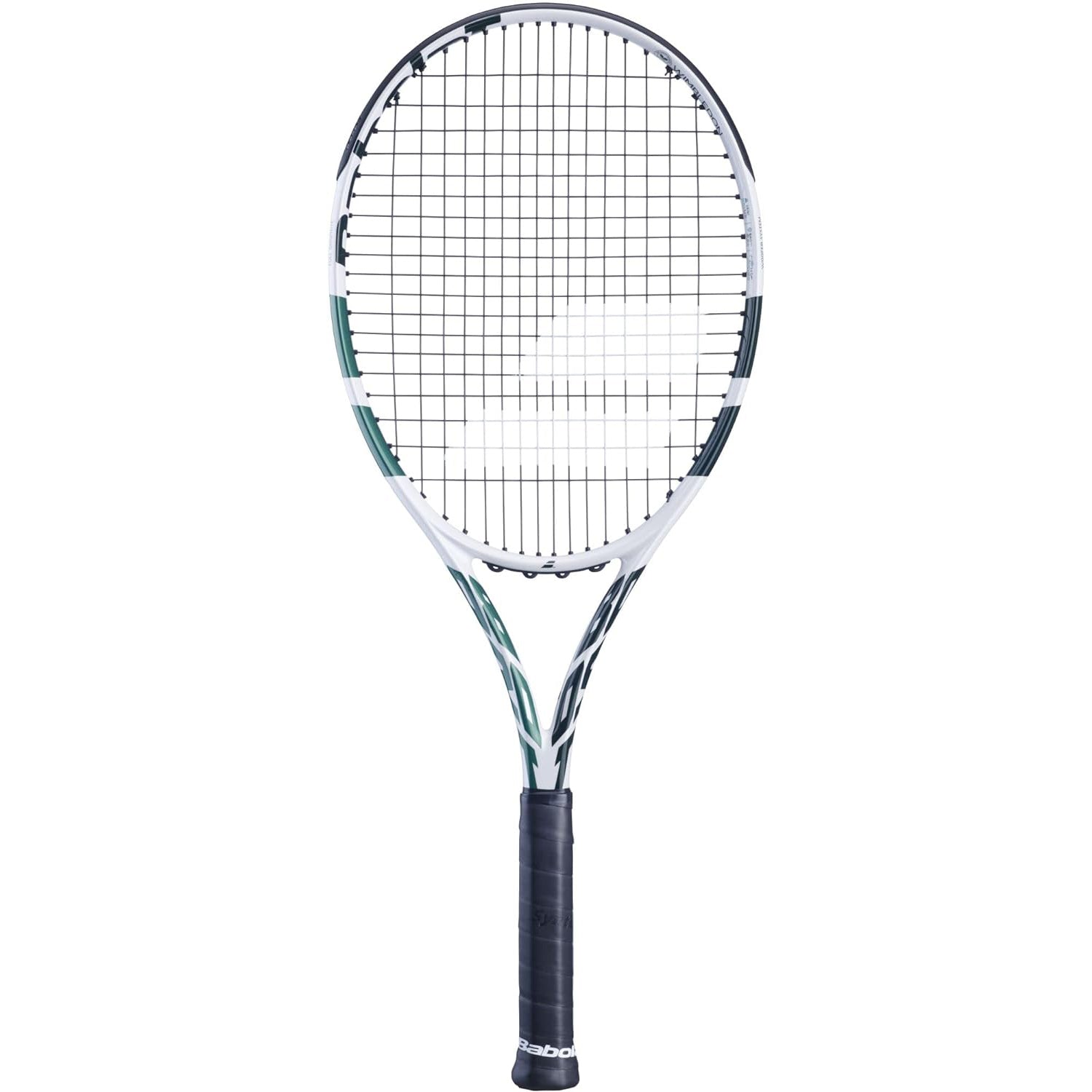 Babolat Boost Wimbledon S CV Strung Tennis Racquet White Green