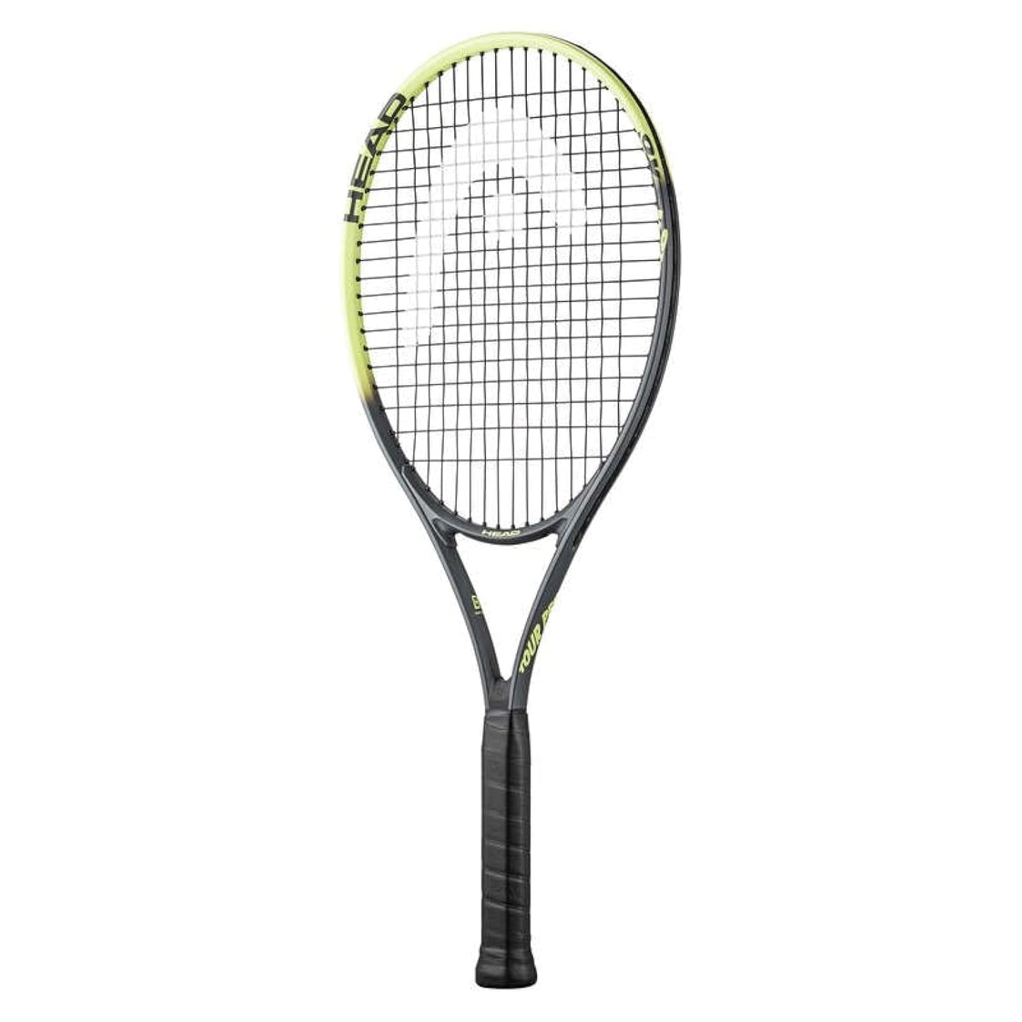 HEAD Tour Pro Tennis Strung Racquet (Black/Seagreen, Grip 3 - 4 3/8") | Lightweight Oversized Power Frame