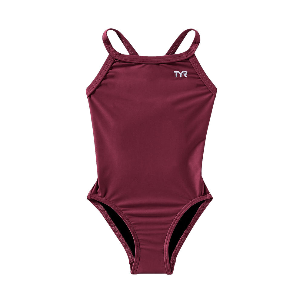 TYR Sport Women's Solid Diamondback Swimsuit | One-Piece Racerback with UPF 50+ & Chlorine Resistance