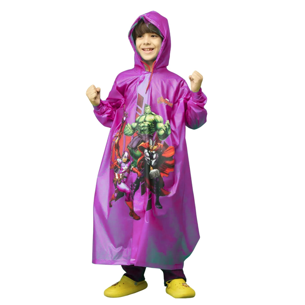 Zeel PG05 Kids Full Raincoat | Waterproof Full-Length Rainwear for Children