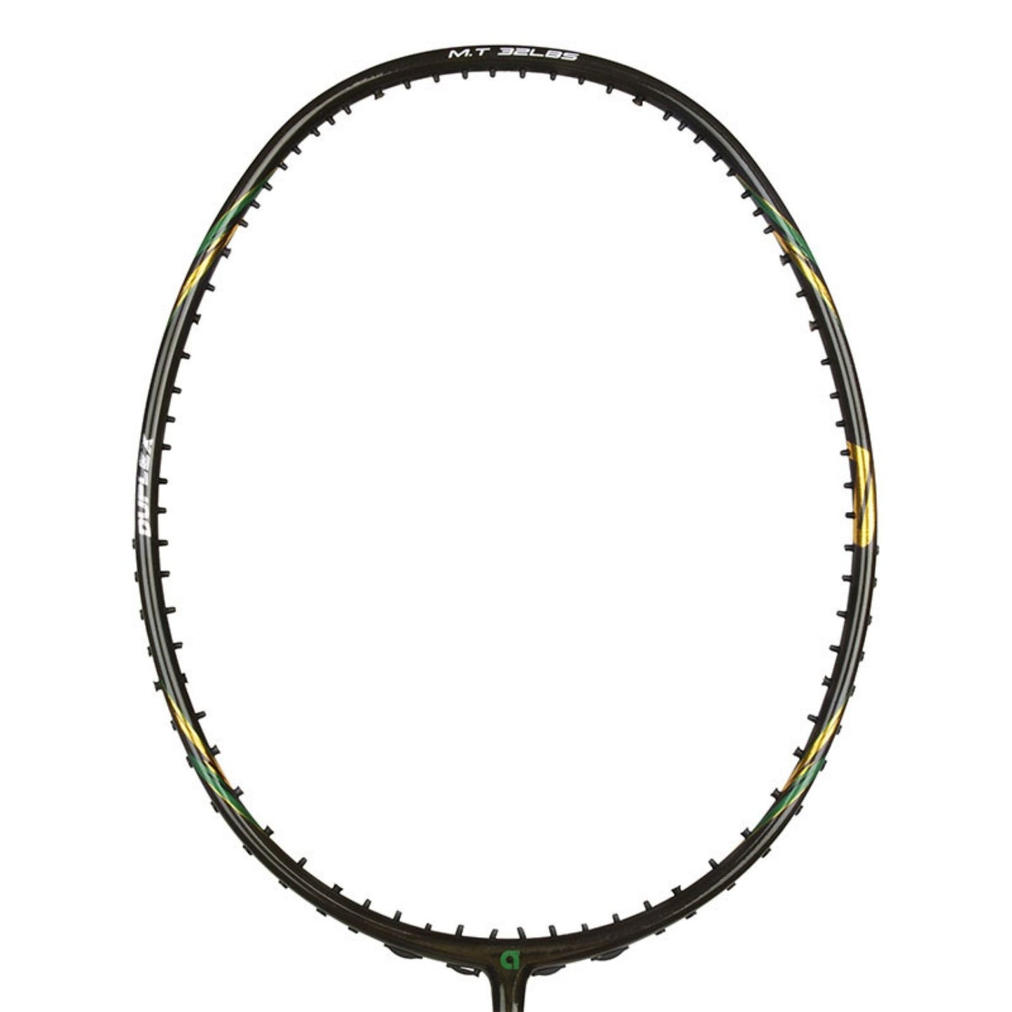 Apacs Duplex Power 55 Unstrung Badminton Racquet with Cover – Glossy Gold, 10U G1 (World's Lightest 56g Head Heavy, 32lbs Tension) - Best Price online Prokicksports.com