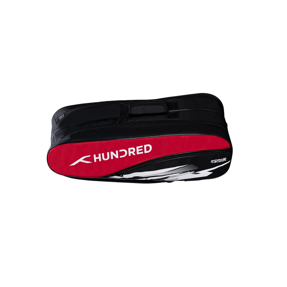 HUNDRED HBCK-3M085 Smash 2 Compartment Badminton Kit Bag | Spacious & Durable Dual-Compartment Gear Bag - Best Price online Prokicksports.com