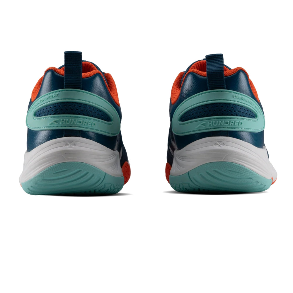 Hundred Hypercourt Badminton Shoes | Lightweight Indoor Court Shoes with Superior Grip & Cushioning | Professional Badminton Footwear - Best Price online Prokicksports.com