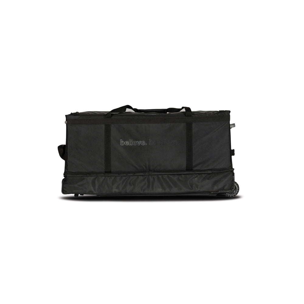 SG KLR Trunk Player Wheelie Cricket Kit Bag Large | Trolley Style Cricket Gear Bag with Wheels & Pull Handle | Heavy Duty Kit Bag – Black - Best Price online Prokicksports.com