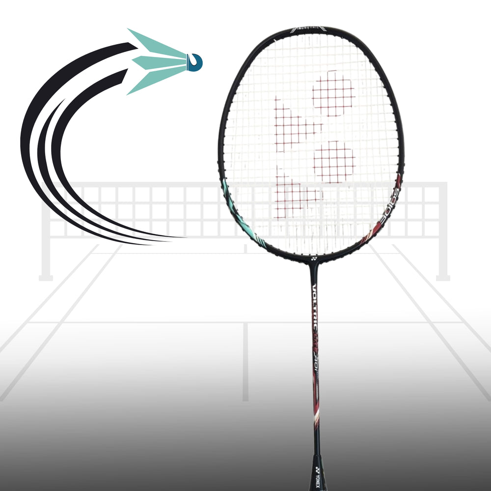 Yonex Voltric Lite 40i Strung Badminton Racquet 5U4 | Head-Heavy Graphite Frame with Tri-Voltage System, ISOMETRIC Technology & Powerful Smash Performance - Best Price online Prokicksports.com