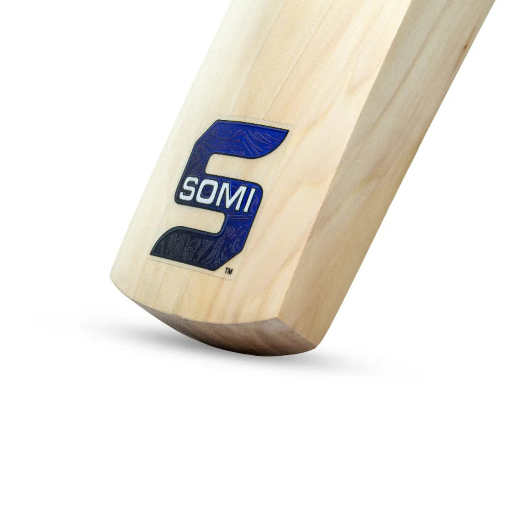 Somi Strom English Willow Cricket Bat – SH | Premium Grade Willow with Thick Edges, Powerful Sweet Spot & Sarawak Cane Handle - Best Price online Prokicksports.com