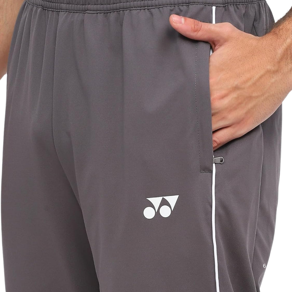 Yonex 3120 Men’s Track Suit, Forged Iron – 100% Polyester Knit Warm‑Up Jacket & Pants, Lightweight, Breathable Athletic Fit - Best Price online Prokicksports.com