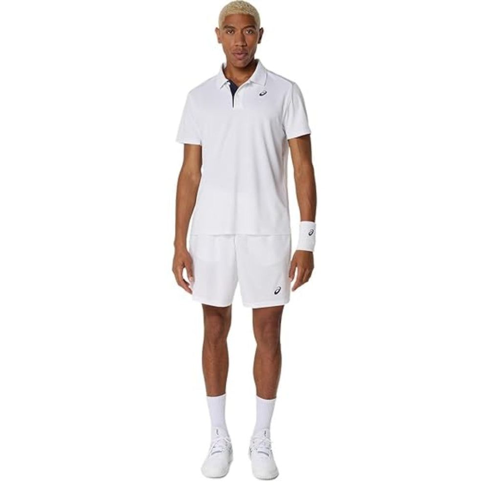 ASICS COURT 9IN SHORT for Men | Lightweight Stretch Woven Fabric with Breathable Mesh Panels & Adjustable Waist for Tennis and Training - Best Price online Prokicksports.com