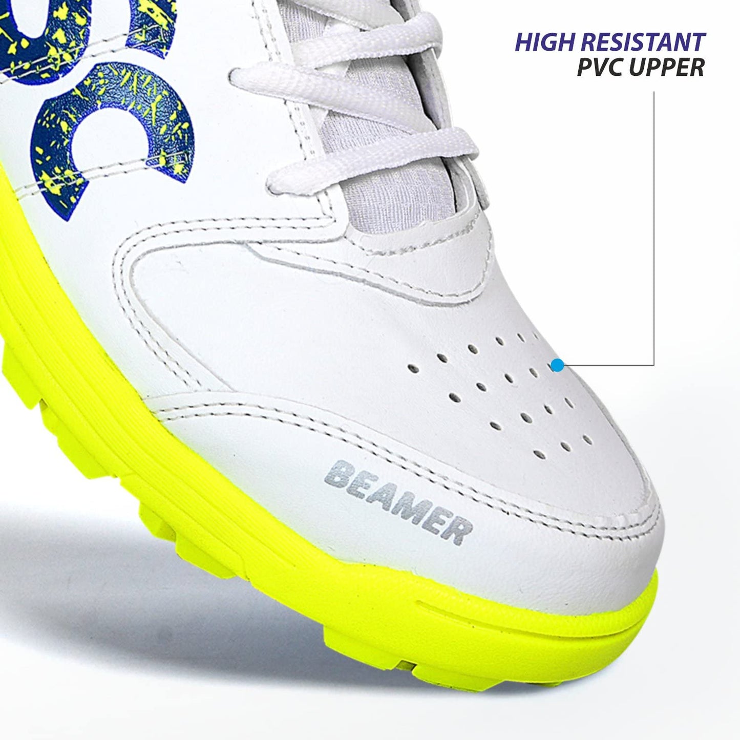 DSC Beamer Kid's Cricket Shoes | Lightweight, Durable & Comfortable Sports Shoes for Boys | Ideal for Cricket Practice & Matches - Best Price online Prokicksports.com