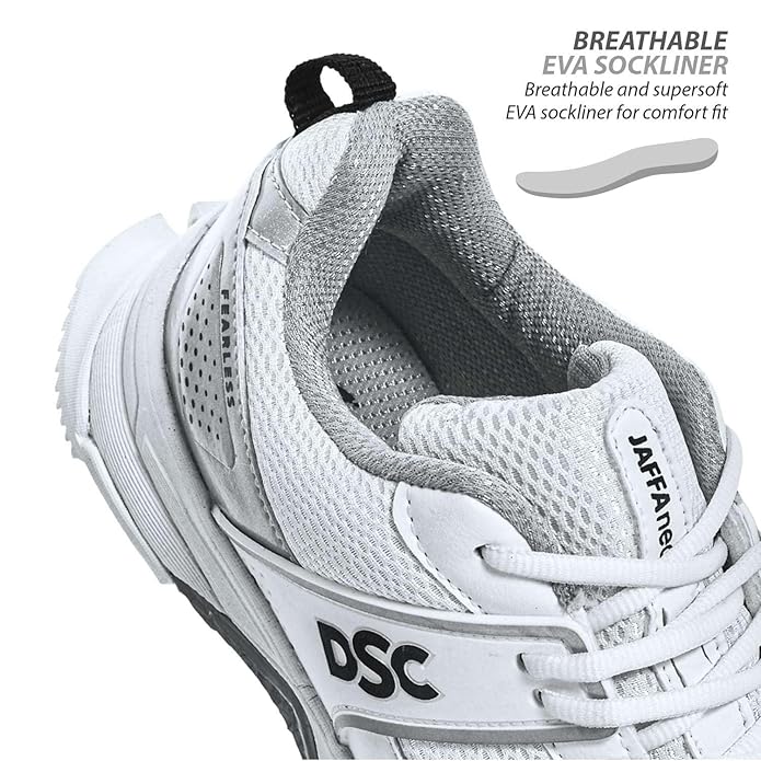 DSC Jaffa Neo Leather and Mesh Cricket Shoes | Superior Comfort & High Performance on the Field - Best Price online Prokicksports.com