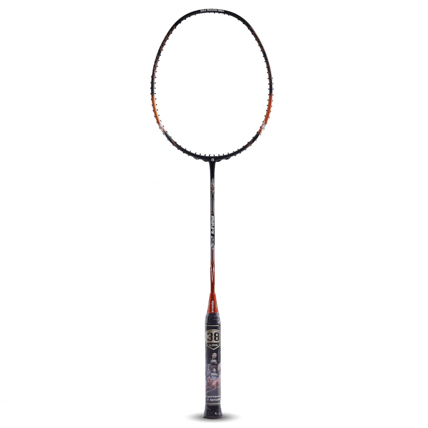 Apacs Finapi 232 Badminton Racket without Cover (4U-G1) - Best Price online Prokicksports.com
