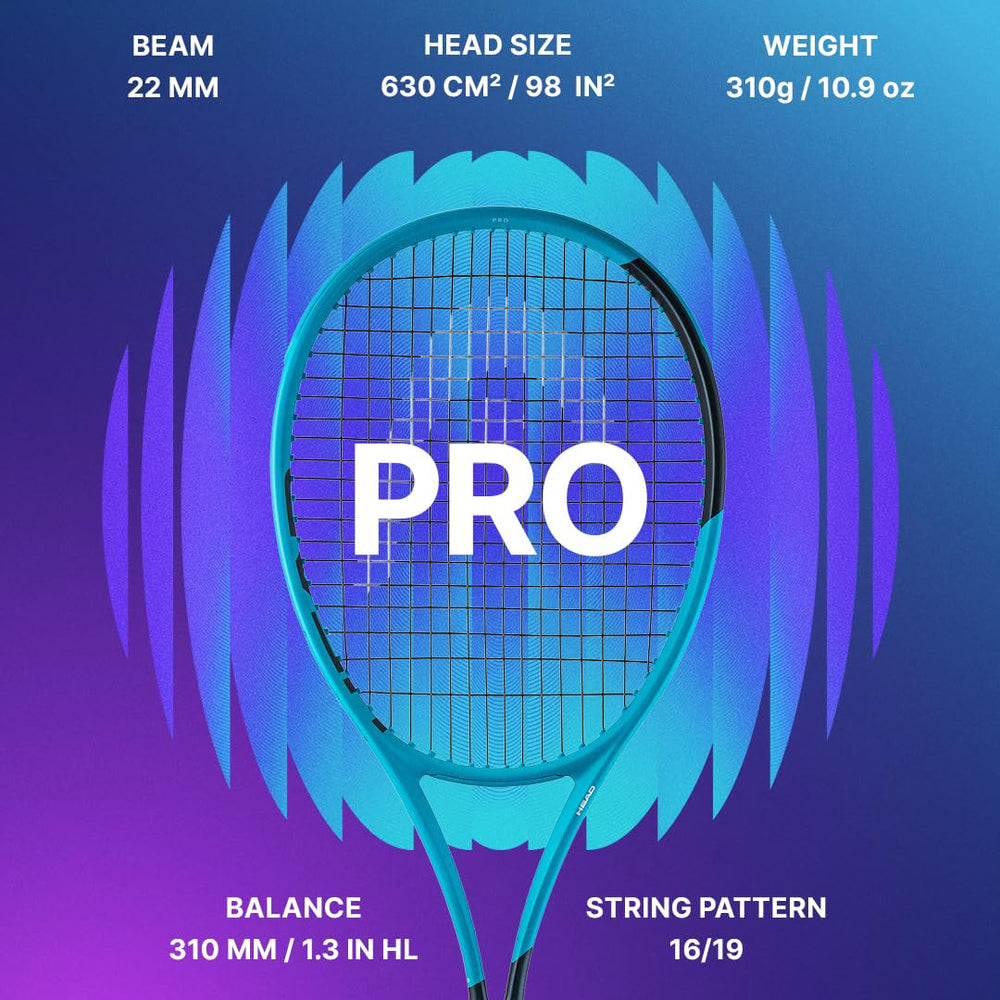 Head Boom Pro 2026 Tennis Racquet | Boom Power, Pinpoint Control, Advanced Players