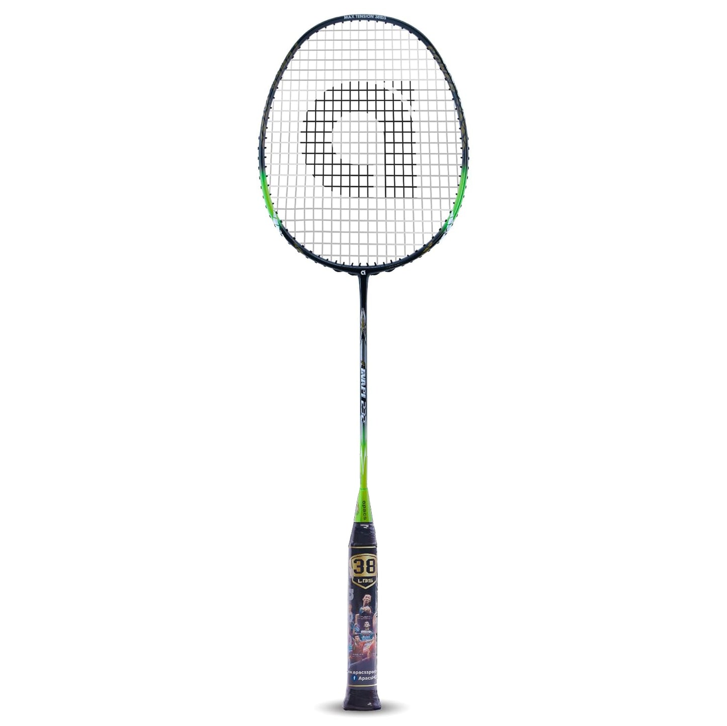 Apacs Finapi 232 Badminton Racket without Cover (4U-G1) - Best Price online Prokicksports.com