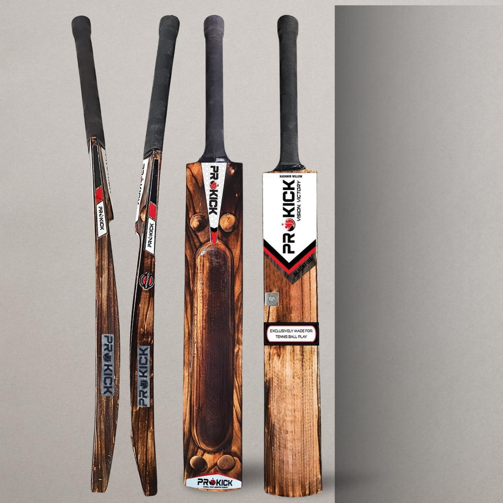 Prokick Blackfire Kashmir Willow Scoop Tennis Ball Bat – SH | Lightweight Scoop Design, Large Sweet Spot, Cane Handle | Power Play for Tennis Ball Cricket - Best Price online Prokicksports.com