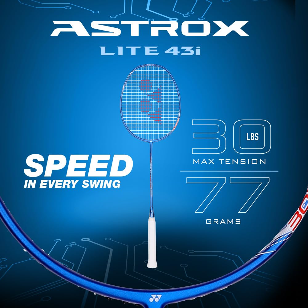Yonex Astrox Lite 43i Strung Badminton Racquet | Lightweight Head Heavy Racquet - Best Price online Prokicksports.com