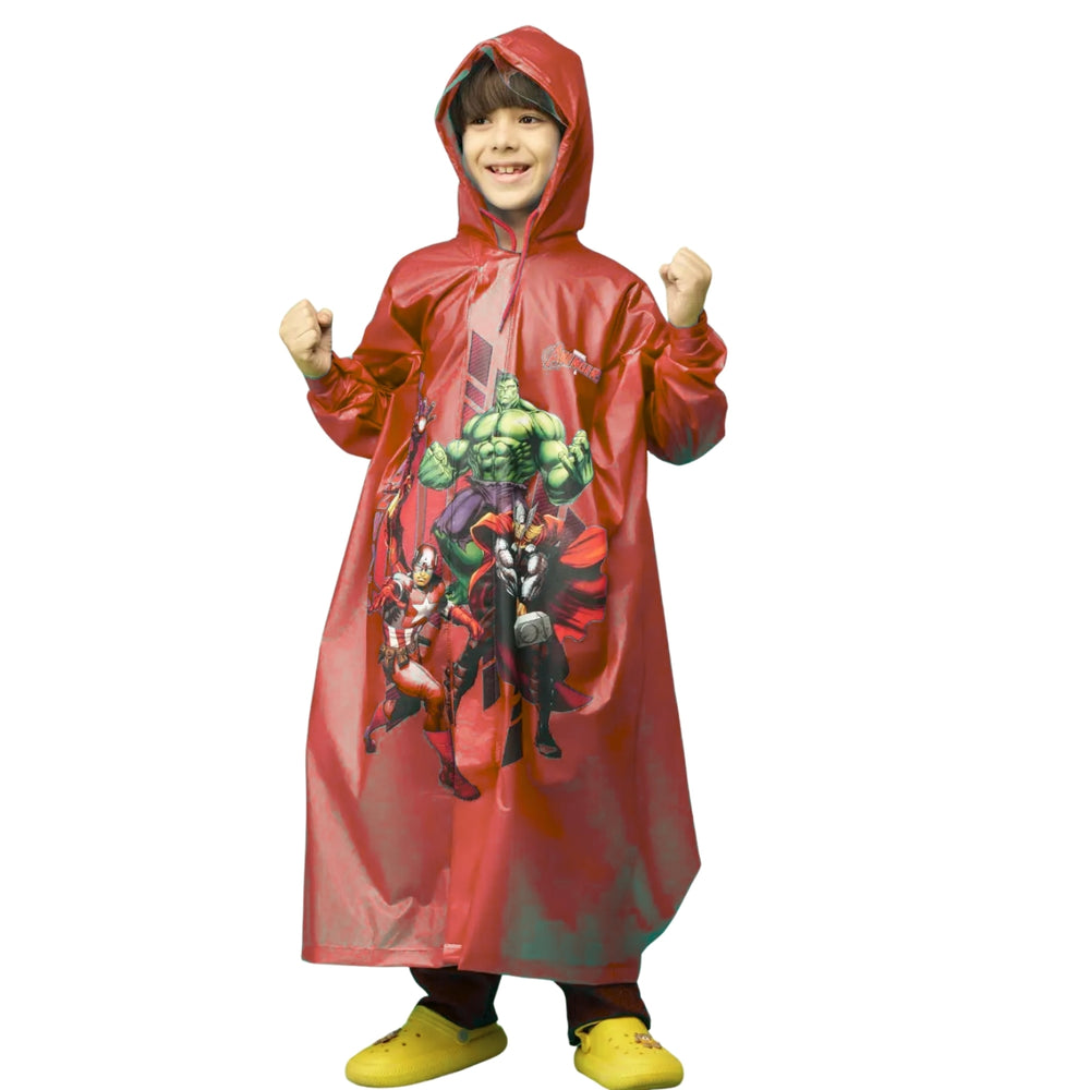Zeel PG05 Kids Full Raincoat | Waterproof Full-Length Rainwear for Children