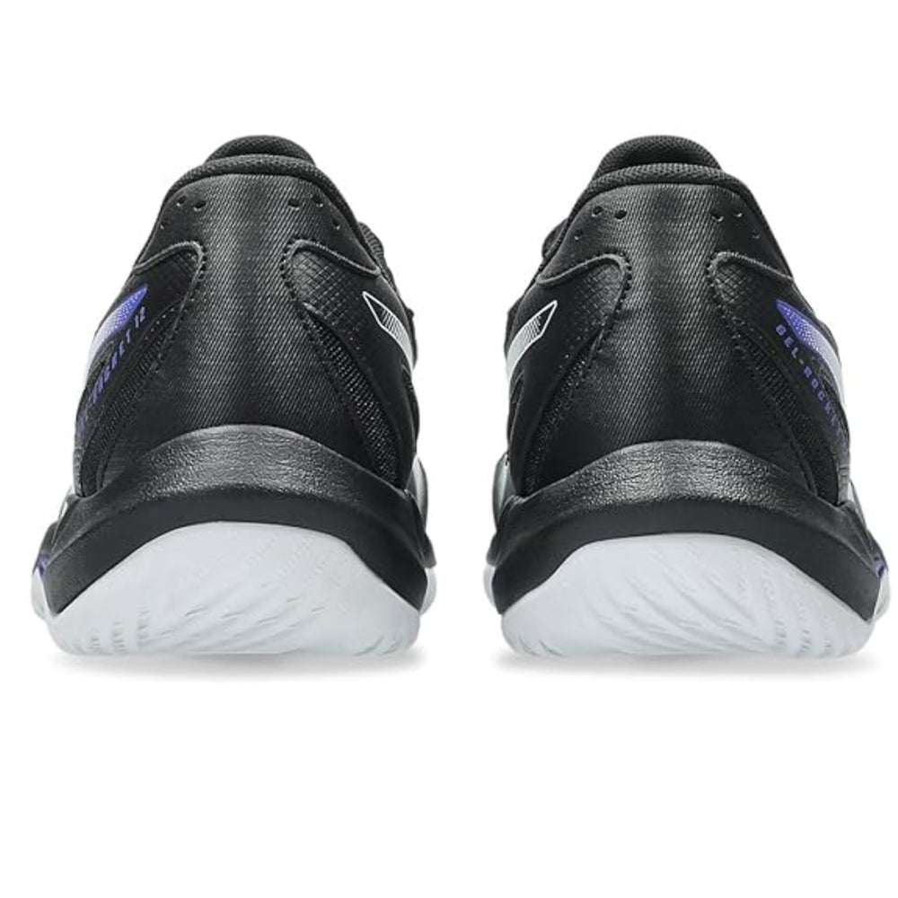 ASICS Gel Rocket 12 Badminton Shoes | Non-Marking Indoor Court Shoes with GEL Cushioning, TRUSSTIC Stability, Breathable Mesh, Quick-Dry Lightweight Performance - Best Price online Prokicksports.com