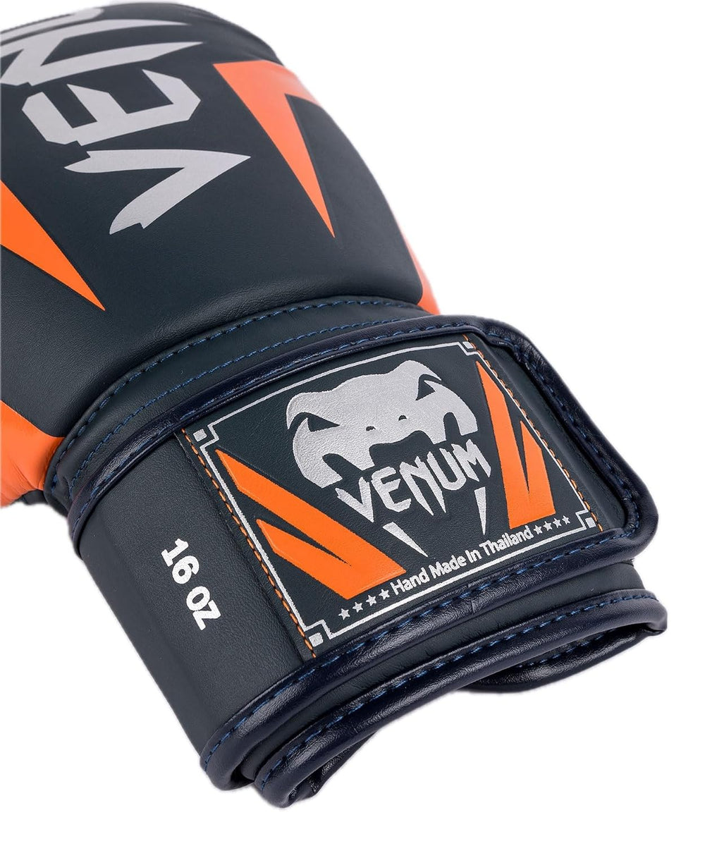 Venum Elite Boxing Gloves | Premium Synthetic Leather | Triple-Density Foam | Anatomical Grip | Hook & Loop Closure | Training/Sparring (10oz-18oz)
