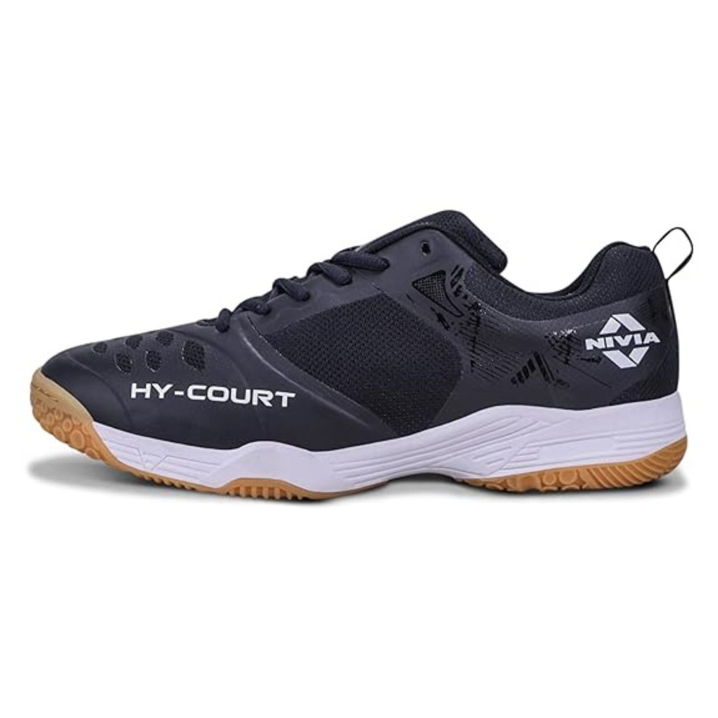Nivia HY-Court 2.1 Badminton Shoes for Men | Non-Marking Sole | Cushioned Insole | Breathable Mesh | Lightweight Design - Best Price online Prokicksports.com