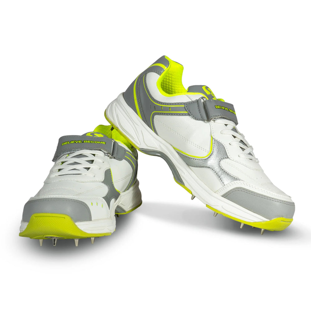 SG Armour Spike Cricket Shoes | Professional Spiked Cricket Footwear for Superior Grip, Comfort & Durability | Lightweight Design for Batting, Bowling & Fielding - Best Price online Prokicksports.com