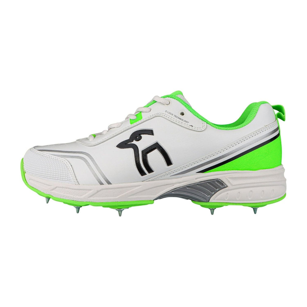 Kookaburra Pro 3.1 Spike Cricket Shoes – Premium Performance Spikes (3D Fly Knit Mesh, Q-Lock Lacing) - Best Price online Prokicksports.com