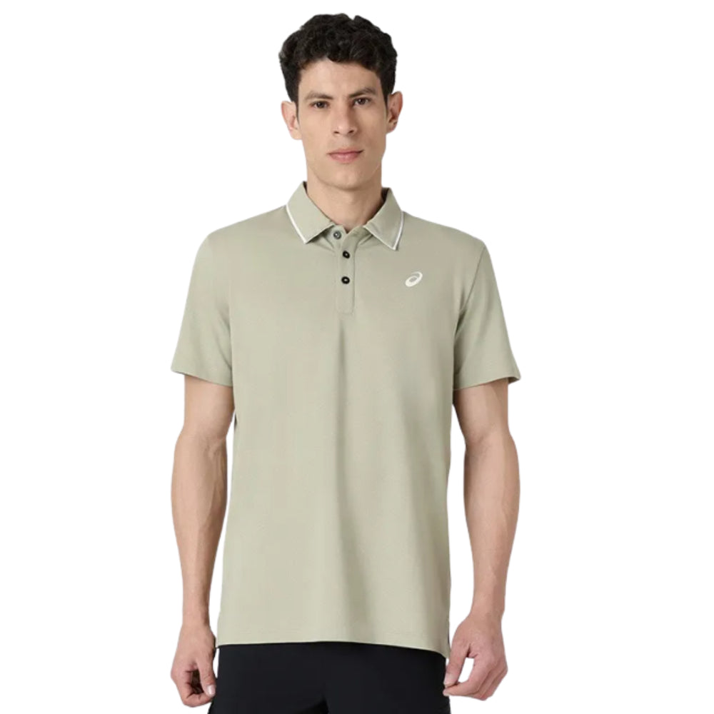 ASICS Fabric Collar Polo Top for Men | Sports Polo T-Shirt - Best Price online Prokicksports.com