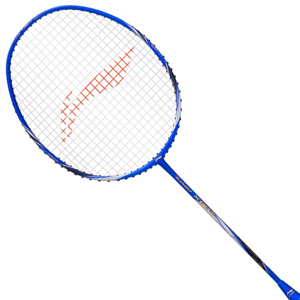 Li-Ning Turbo X80 III Strung Badminton Racquet - Best Price online Prokicksports.com